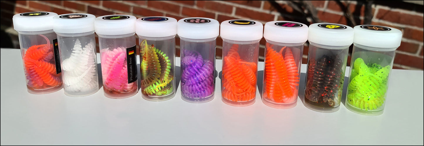 Area Worm 64 CAST & STRIKE, 6,4cm Inhalt: 8 Stück