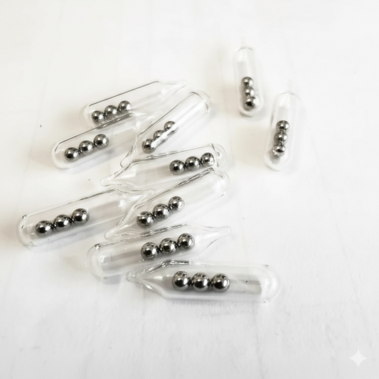 Glasrasseln 16mm x 4mm - CAST & STRIKE