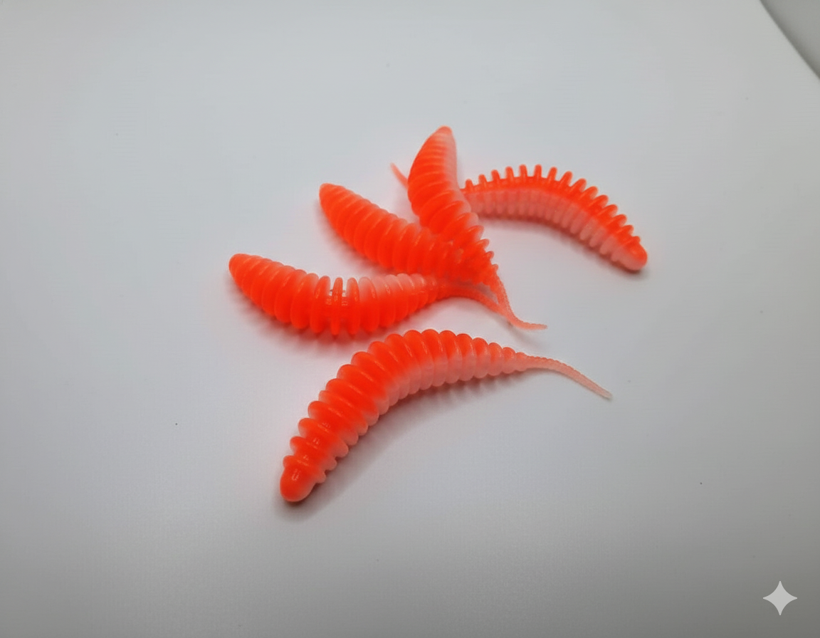 Area Worm 64 CAST & STRIKE, 6,4cm Inhalt: 8 Stück